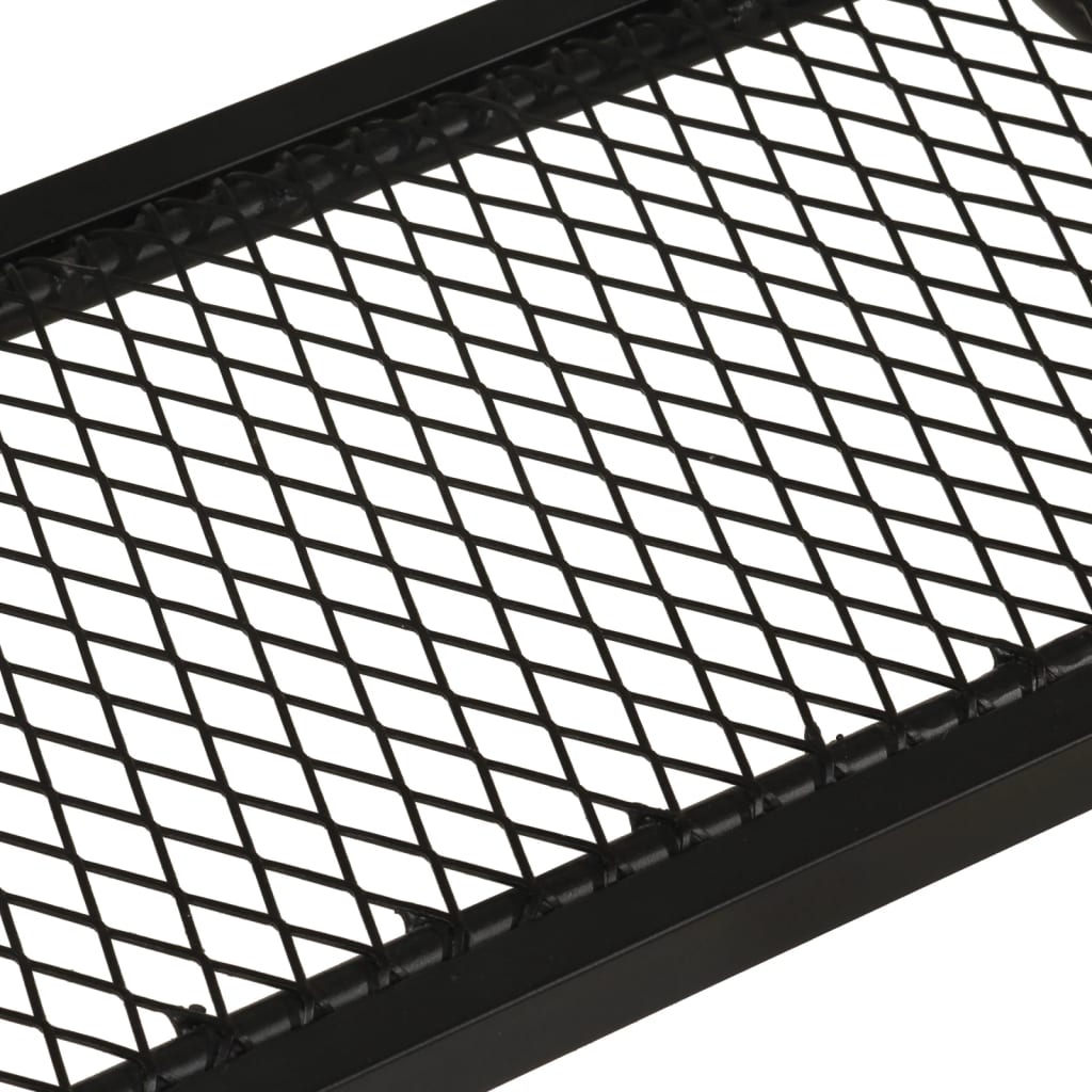 Tavolo Consolle 112x36x76 cm in Legno Massello di Mango e Ferro 353332