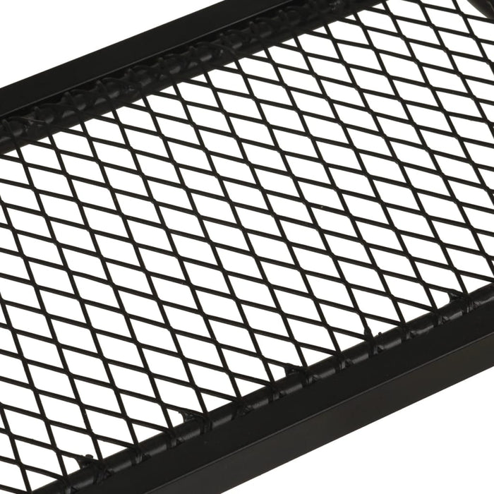 Tavolo Consolle 112x36x76 cm in Legno Massello di Mango e Ferro