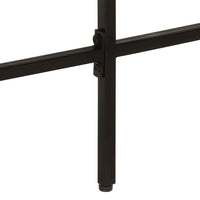 Scrivania 165x110x77 cm Legno Massello Mango Ferro