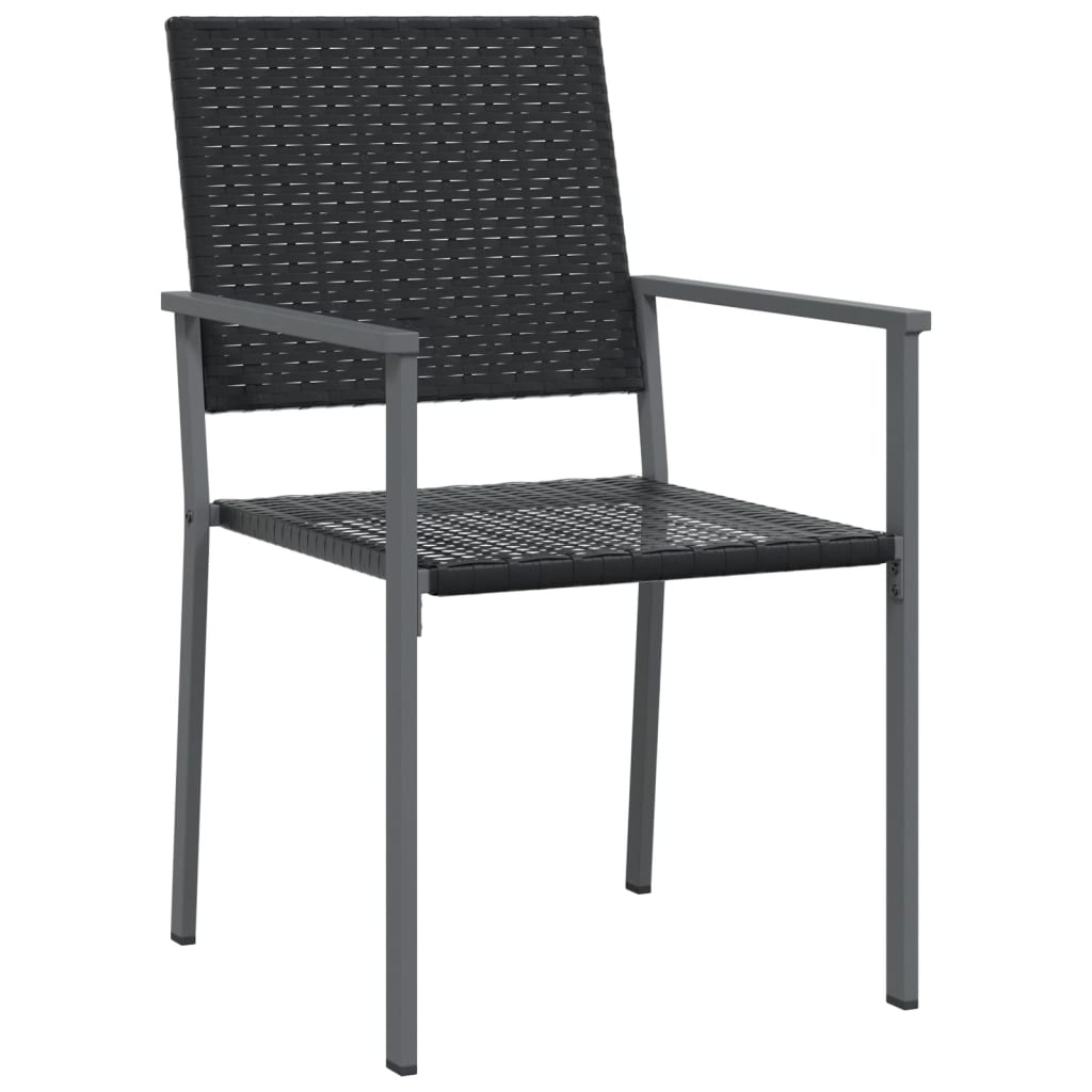 Set da Pranzo da Giardino 3 pz in Polyrattan e Acciaio 3187003