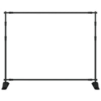 Supporti per fondali Set di 2 254 x 243 cm Acciaio nero 02_0045251