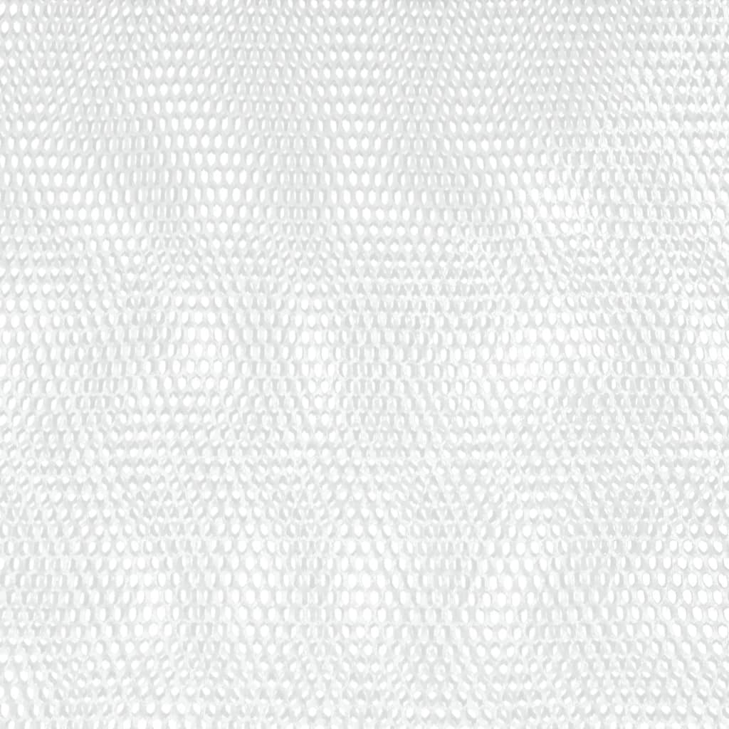 Sedia da Ufficio Altezza Regolabile Bianca in Rete e Similpelle 353025