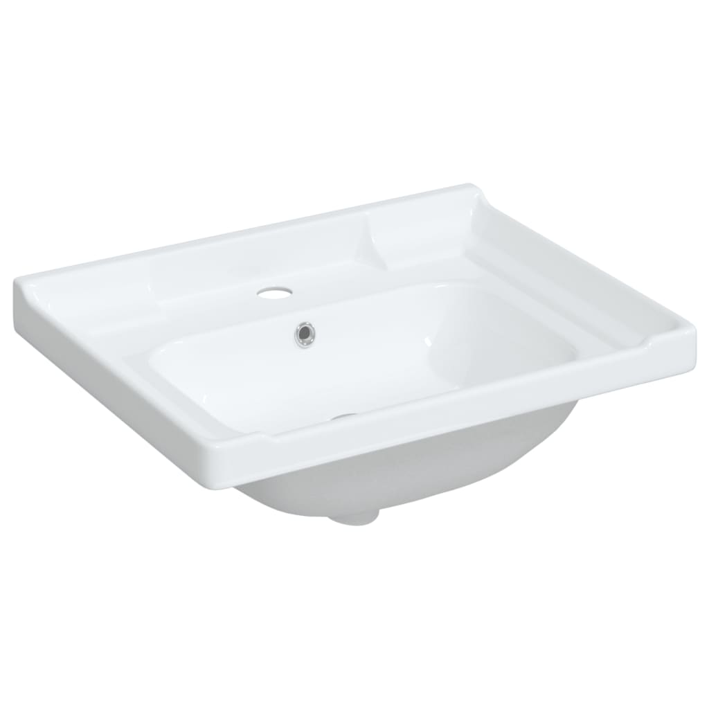 Lavandino da Bagno Bianco 61x48x23 cm Rettangolare in Ceramicacod mxl 119045