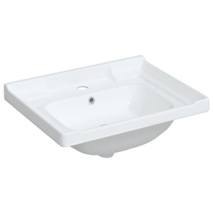 Lavandino da Bagno Bianco 61x48x23 cm Rettangolare in Ceramicacod mxl 119045
