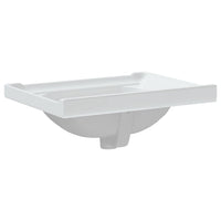 Lavandino da Bagno Bianco 61x48x23 cm Rettangolare in Ceramica 153704