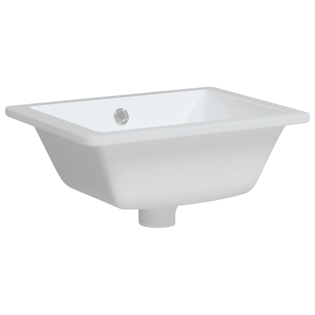 Lavandino da Bagno Bianco 39x30x18,5 cm Rettangolare Ceramica 153730