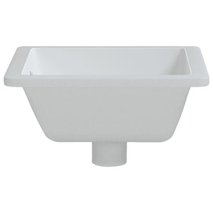 Lavandino da Bagno Bianco 39x30x18,5 cm Rettangolare Ceramica 153730