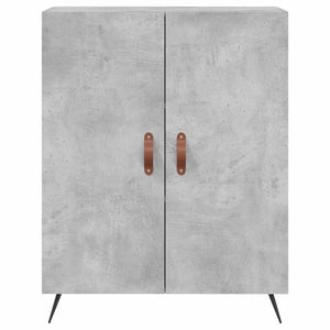 Credenza-Buffet-Armadio da cucina Grigio Cemento 69,5x34x90 cm in Legno Multistrato 686111