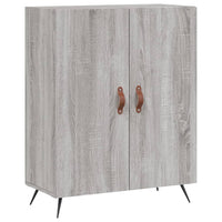 Credenza Grigio Sonoma 69,5x34x90 cm in Legno Multistrato 827698