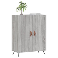 Credenza Grigio Sonoma 69,5x34x90 cm in Legno Multistrato 827698