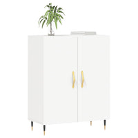 Credenza Bianca 69,5x34x90 cm in Legno Multistrato 827700
