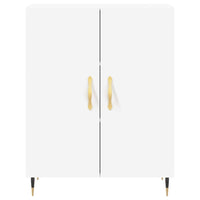 Credenza Bianca 69,5x34x90 cm in Legno Multistrato 827700