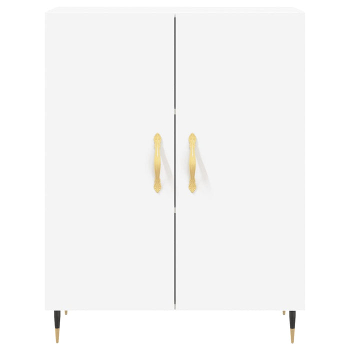 Credenza Bianca 69,5x34x90 cm in Legno Multistrato 827700