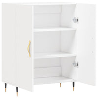 Credenza Bianca 69,5x34x90 cm in Legno Multistrato 827700