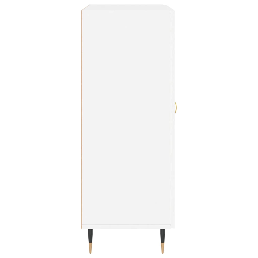 Credenza Bianca 69,5x34x90 cm in Legno Multistrato 827700