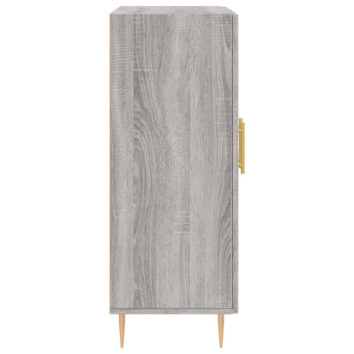 Credenza Grigio Sonoma 69,5x34x90 cm in Legno Multistrato 827714