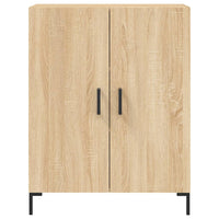 Credenza-Buffet-Armadio da cucina Rovere Sonoma 69,5x34x90 cm in Legno Multistrato 683444