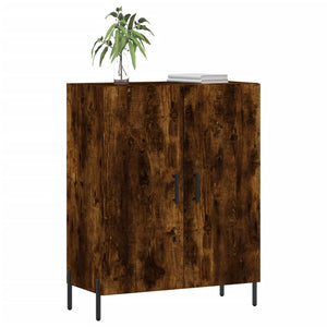 vidaXL Credenza Rovere Fumo 69,5x34x90 cm in Legno Multistrato