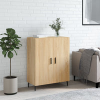 Credenza Rovere Sonoma 69,5x34x90 cm in Legno Multistratocod mxl 128632