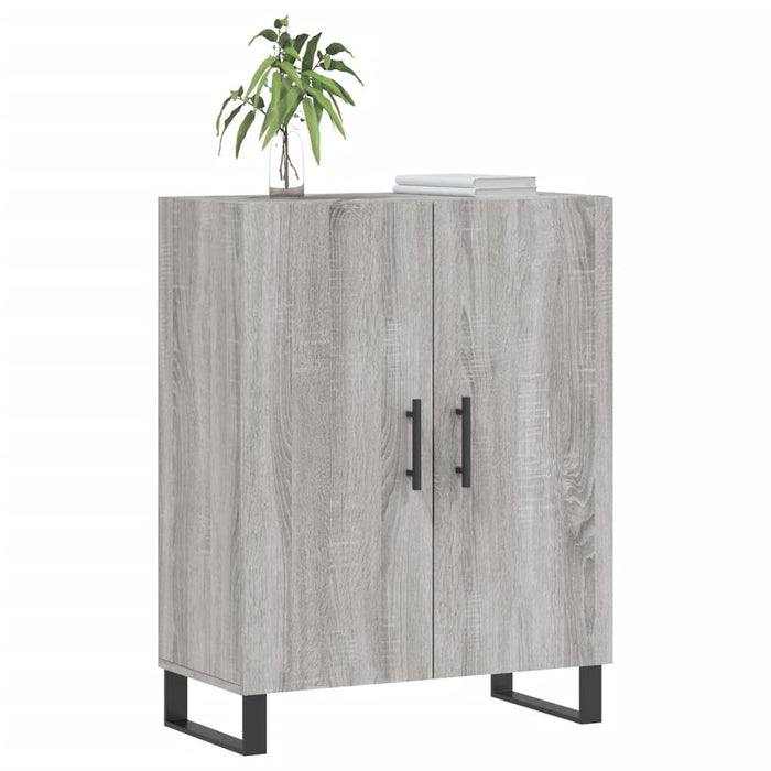 Credenza Grigio Sonoma 69,5x34x90 cm in Legno Multistrato 827754
