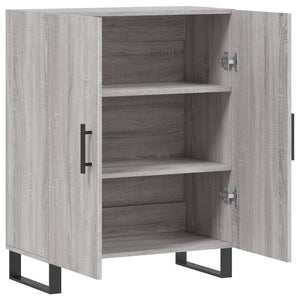 Credenza Grigio Sonoma 69,5x34x90 cm in Legno Multistrato 827754