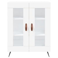 Credenza Bianca 69,5x34x90 cm in Legno Multistrato