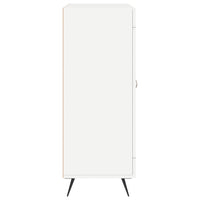 Credenza-Buffet-Armadio da cucina Bianca 69,5x34x90 cm in Legno Multistrato 645686