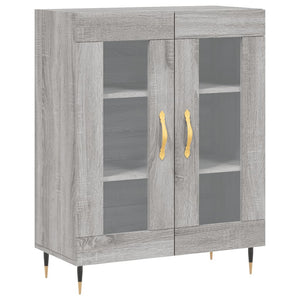 Credenza Grigio Sonoma 69,5x34x90 cm in Legno Multistratocod mxl 80866