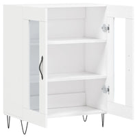 Credenza buffet cassettiera mobile contenitore organizer cucina soggiorno soggiorno 69,5 x 34 x 90 cm derivati ​​del legno bianco 02_0030435