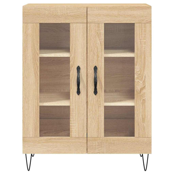 Credenza Rovere Sonoma 69,5x34x90 cm in Legno Multistrato 827783