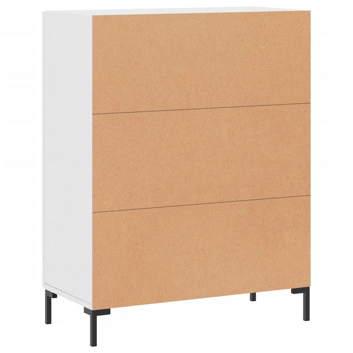 Credenza Bianca 69,5x34x90 cm in Legno Multistrato 827788