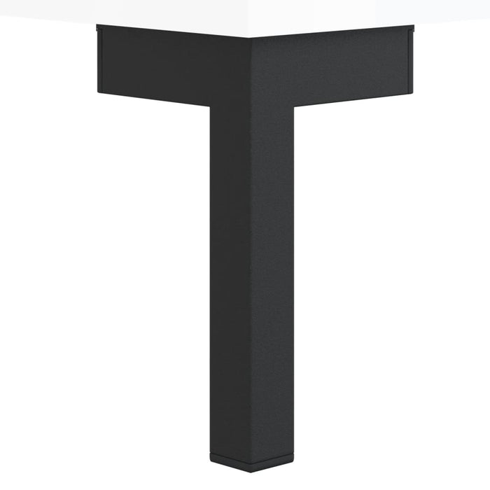 Credenza 69,5x34x90 cm in Legno Multistrato Bianco Lucido 827790