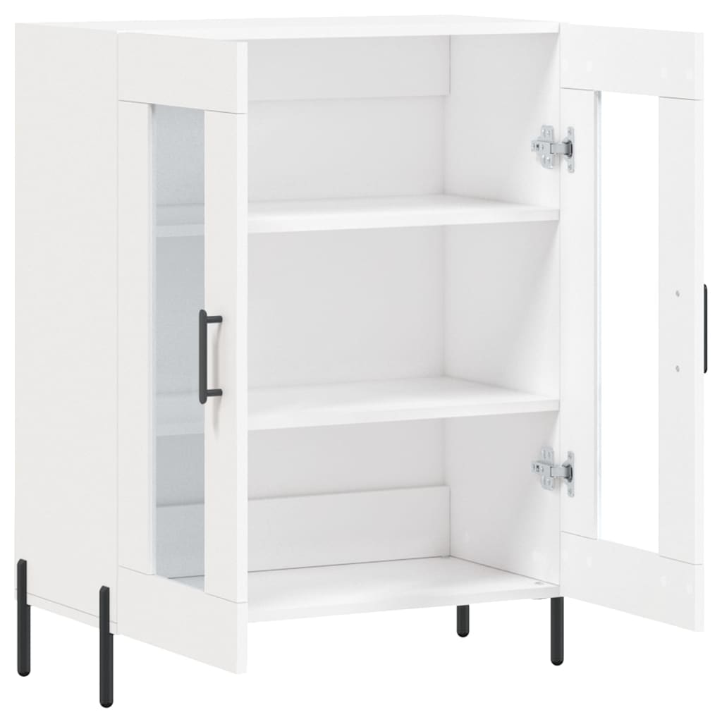 Credenza Bianca 69,5x34x90 cm in Legno Multistrato 827796