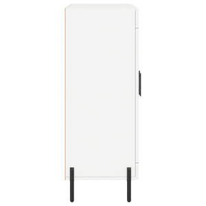 Credenza-Buffet-Armadio da cucina Bianca 69,5x34x90 cm in Legno Multistrato 106897