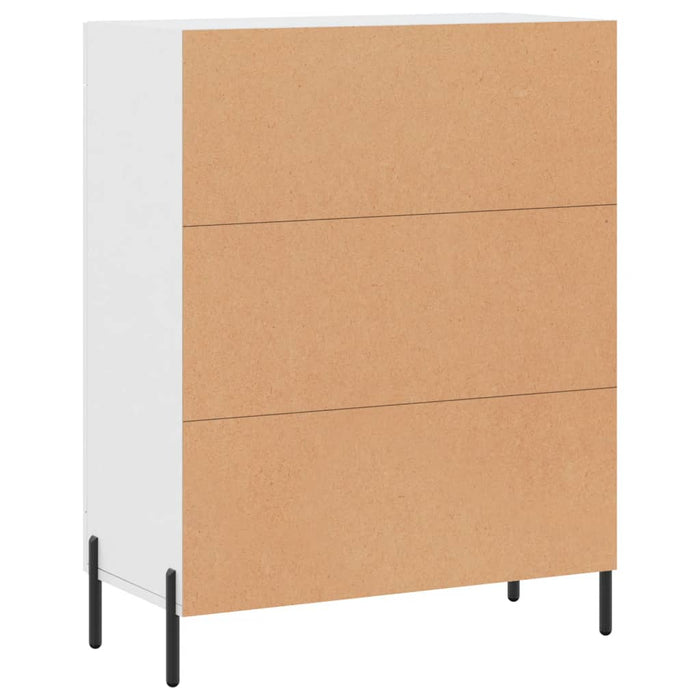 Credenza Bianca 69,5x34x90 cm in Legno Multistrato 827796