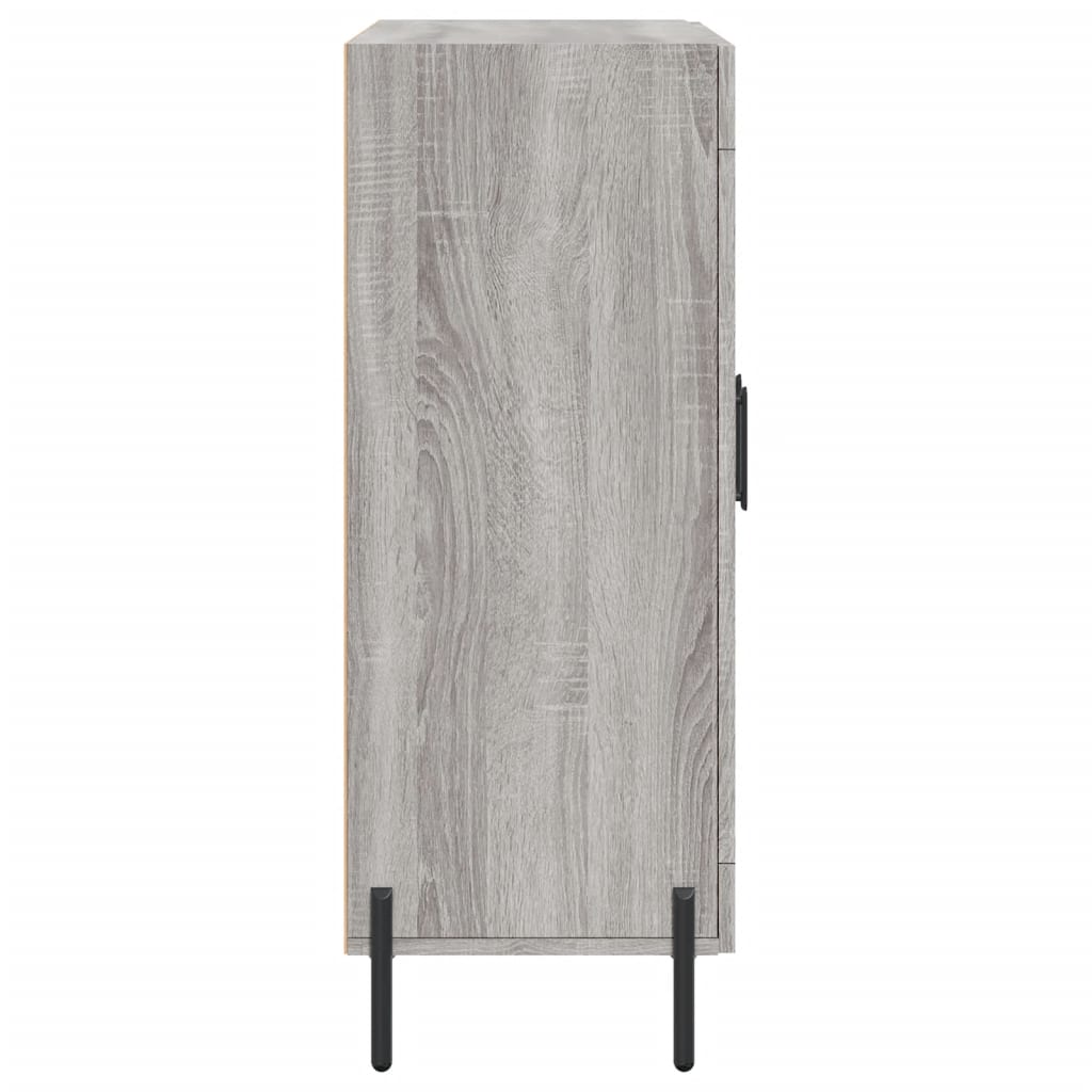 Credenza Grigio Sonoma 69,5x34x90 cm in Legno Multistrato 827802