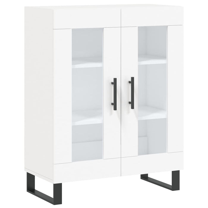 Credenza cassettiera cassettiera mobile contenitore organizer cucina soggiorno soggiorno 69,5 x 34 x 90 cm derivati ​​del legno bianco 02_0030445