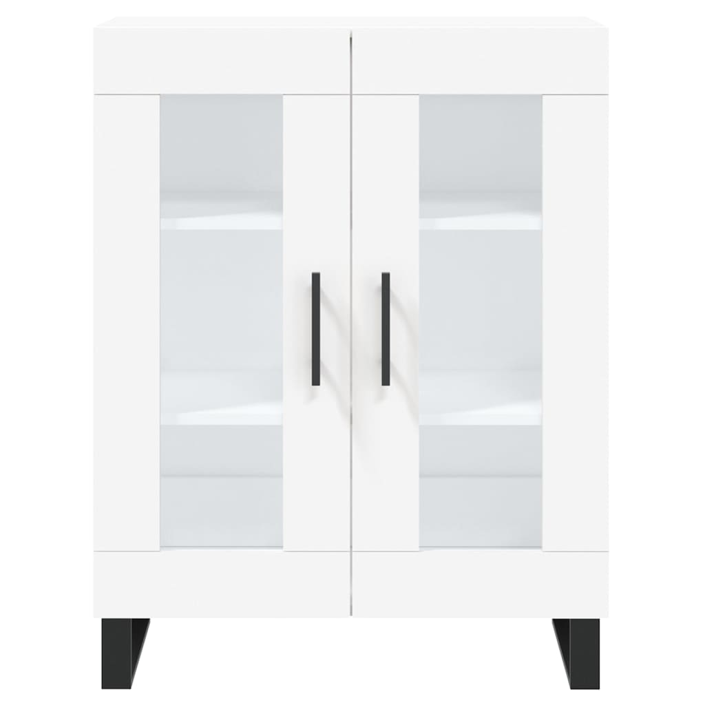 Credenza cassettiera cassettiera mobile contenitore organizer cucina soggiorno soggiorno 69,5 x 34 x 90 cm derivati ​​del legno bianco 02_0030445