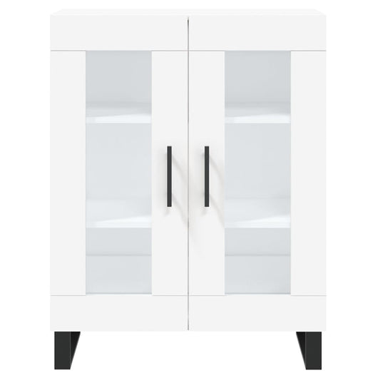 Credenza cassettiera cassettiera mobile contenitore organizer cucina soggiorno soggiorno 69,5 x 34 x 90 cm derivati ​​del legno bianco 02_0030445