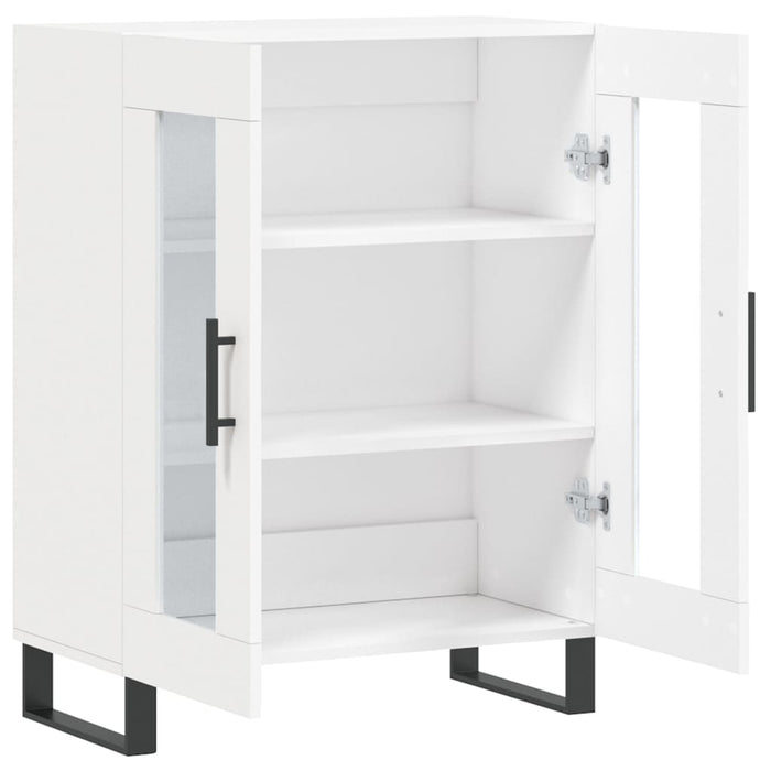 Credenza Bianca 69,5x34x90 cm in Legno Multistrato 827812