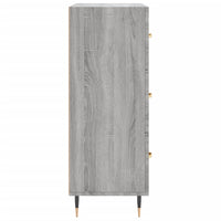 Credenza Grigio Sonoma 69,5x34x90 cm in Legno Multistrato 827834