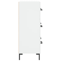 Credenza Bianca 69,5x34x90 cm in Legno Multistrato 827852