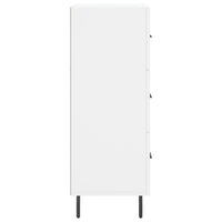 Credenza-Buffet-Armadio da cucina Bianca 69,5x34x90 cm in Legno Multistrato 938464