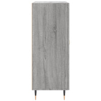 Credenza Grigio Sonoma 69,5x34x90 cm in Legno Multistrato 827898