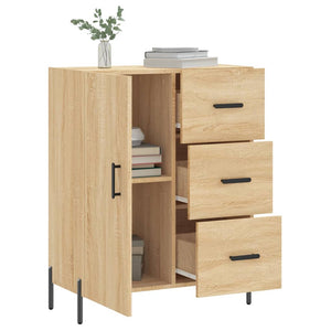 Credenza Rovere Sonoma 69,5x34x90 cm in Legno Multistrato 827927