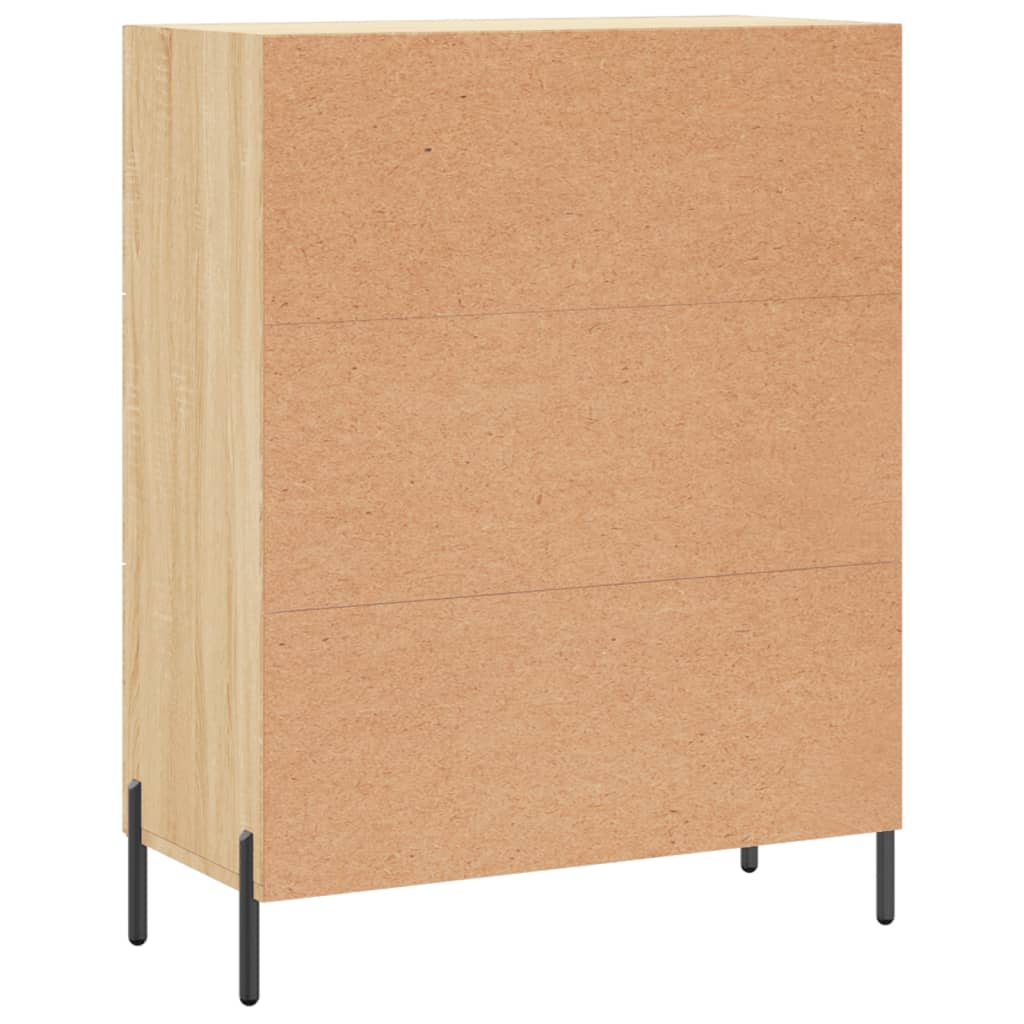 Credenza Rovere Sonoma 69,5x34x90 cm in Legno Multistrato 827927