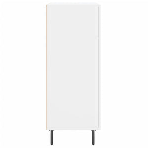 Credenza-Buffet-Armadio da cucina Bianca 69,5x34x90 cm in Legno Multistrato 103042