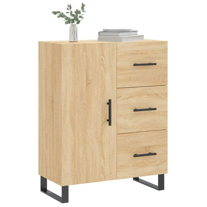 vidaXL Credenza Rovere Sonoma 69,5x34x90 cm in Legno Multistrato