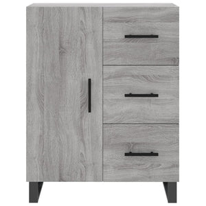 Credenza Grigio Sonoma 69,5x34x90 cm in Legno Multistrato 827946