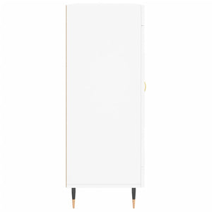 Credenza-Buffet-Armadio da cucina Bianca 69,5x34x90 cm in Legno Multistrato 326246